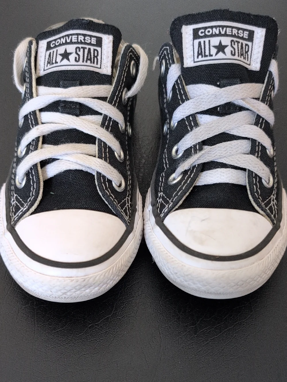 Converse All Star Low Top Sneakers - Two Pairs Black & Red